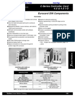Eurocard DIN Components: C-Series Controller Card 4.0 & 4.0 I/O