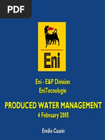 Produced Water Management