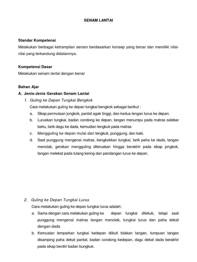 Sebutkan Bentuk Langkah Dalam Aktivitas Gerak Berirama Seputar Bentuk