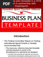 Business Plan Template Presentation