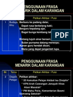 4 Penggunaan Frasa Menarik Dalam Karangan