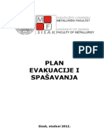 Plan Evakuacije I Spasavanja