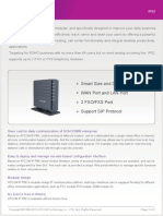 ATCOM IP02 IP PBX Appliance Datasheet