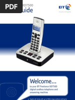Download BT Freelance XD7500 Userguide by David Dollman SN23737949 doc pdf