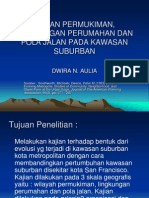 Kajian Permukiman, Lingkungan Dan Bentuk Jalan Pada