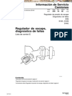 Manual de Diagnostico en Regulador de Escape de Camiones Volvo