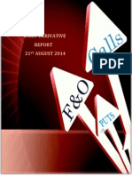 Derivative Report 21 August 2014