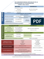 Preinscripción y Matricula Master 2014-15