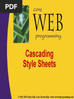 Cascading Style Sheets