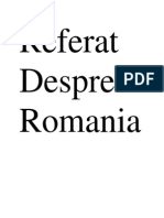 Referat Despre Romania