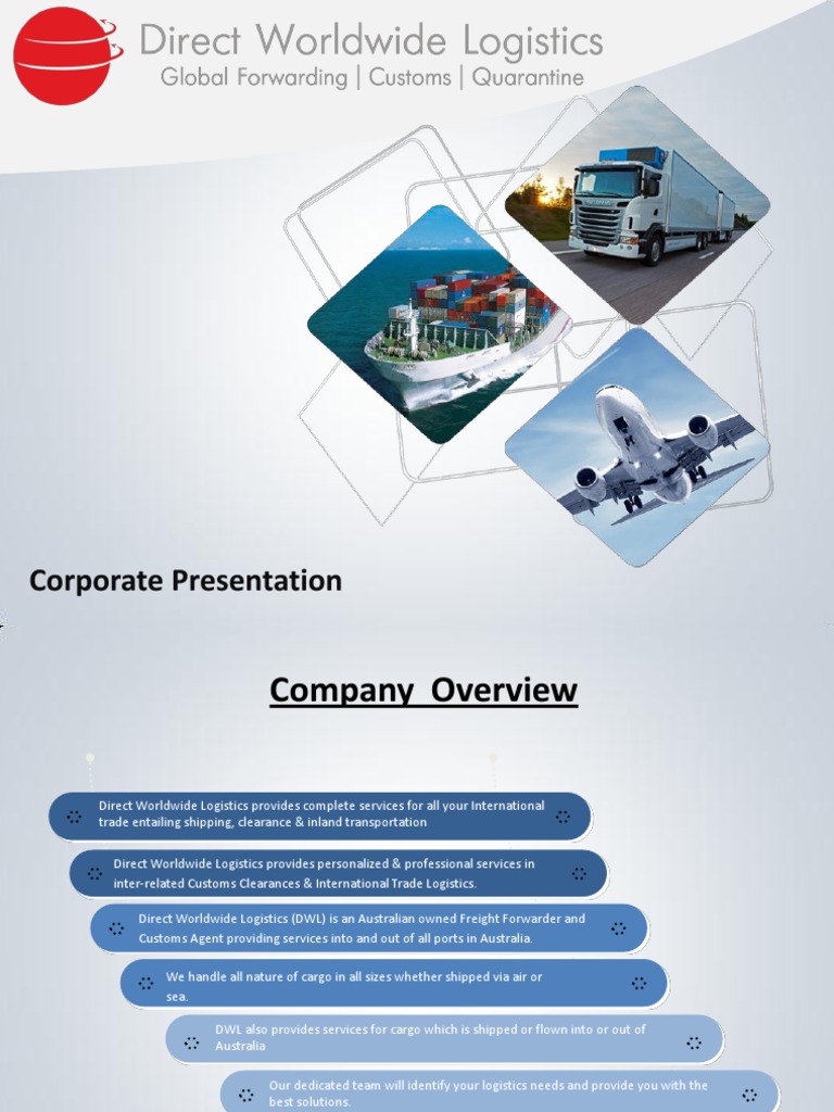 Direct Worldwide Logistics | PDF | Cargo | Logistics