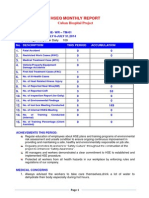 Sample Monthly Fdfreport