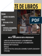 Fotografía de Un Puñado de Los Libros Que Estarán en Venta