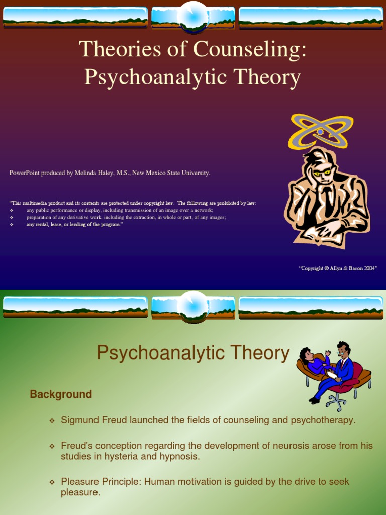 thesis about psychoanalytic theory