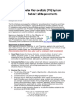 Applicant Checklist For Solar Panel Installations