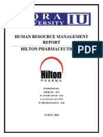 HR Practices at Hilton Pharmaceuticals 