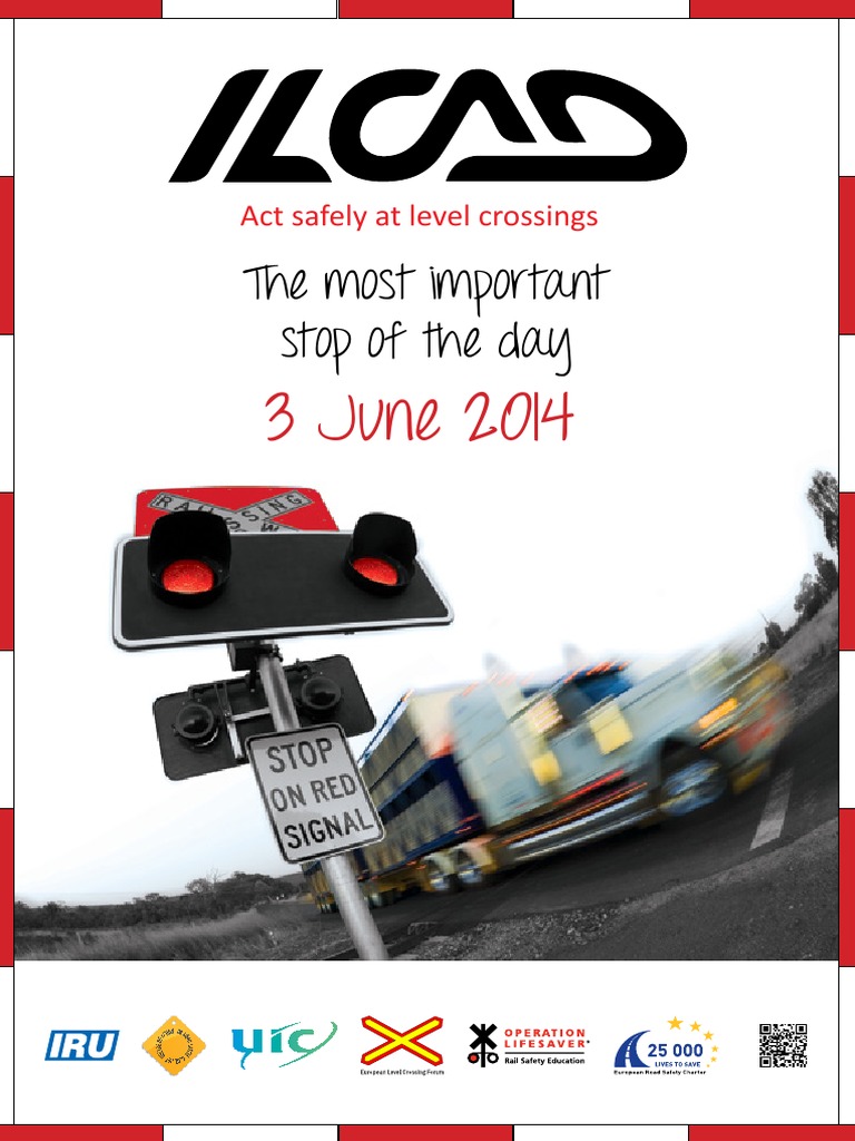 Safety Tips for Level Crossings | PDF | Traffic Collision | Rail Transport