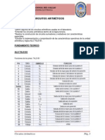 Circuitos Aritmeticos