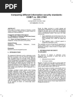 COBIT V S. ISO 27001