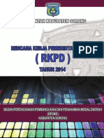 Sistem Informasi Biro Pembangunan Dan Kesejahteraan Sosial Provinsi Papua Barat 2014 - RKPD Kab. Sorong 2014