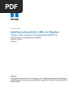 Download NetApp Workflow Automation for SAN LUN Migration by NetAppGeek SN237409133 doc pdf