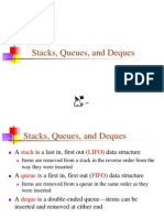 Stacks, Queues, and Deques