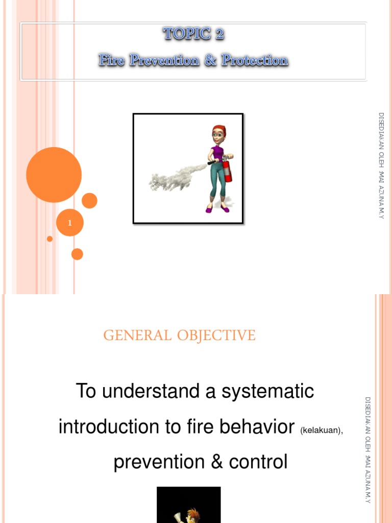Topic 2 Fire Safety and Prevention System | PDF | Combustion | Fires