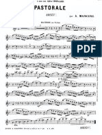 Pastorale (Mancini, A) Oboe-Violin
