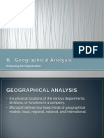 Geographical Analysis