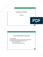 8 Analisis Sintactico Descendente