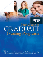 American Association of Colleges of Nursing Graduate Students Brochure