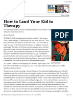 How to Land Your Kid in Therapy - Magazine - The Atlantic