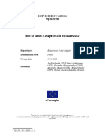 Oer and Adaptation Handbook: Ecp-2008-Edu-428016 Openscout