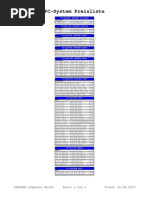 Snogard Preisliste_PC-System - 14.08.2010