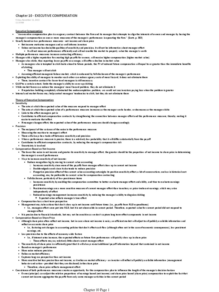 Executive compensation essay 08 image