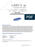 T959V Galaxy S 4G Spanish User Guide