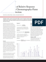 Intelligent Use of Relative Response GCFID