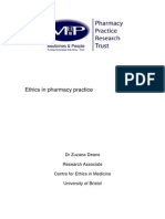 Ethics in Pharmacy Practice 200910