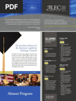 ALEC Alumni Program Brochure
