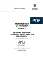 Metodologia de Pesquisa V