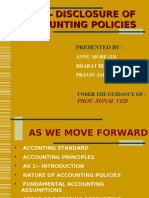 As 1 - Disclosure of Accounting Policies