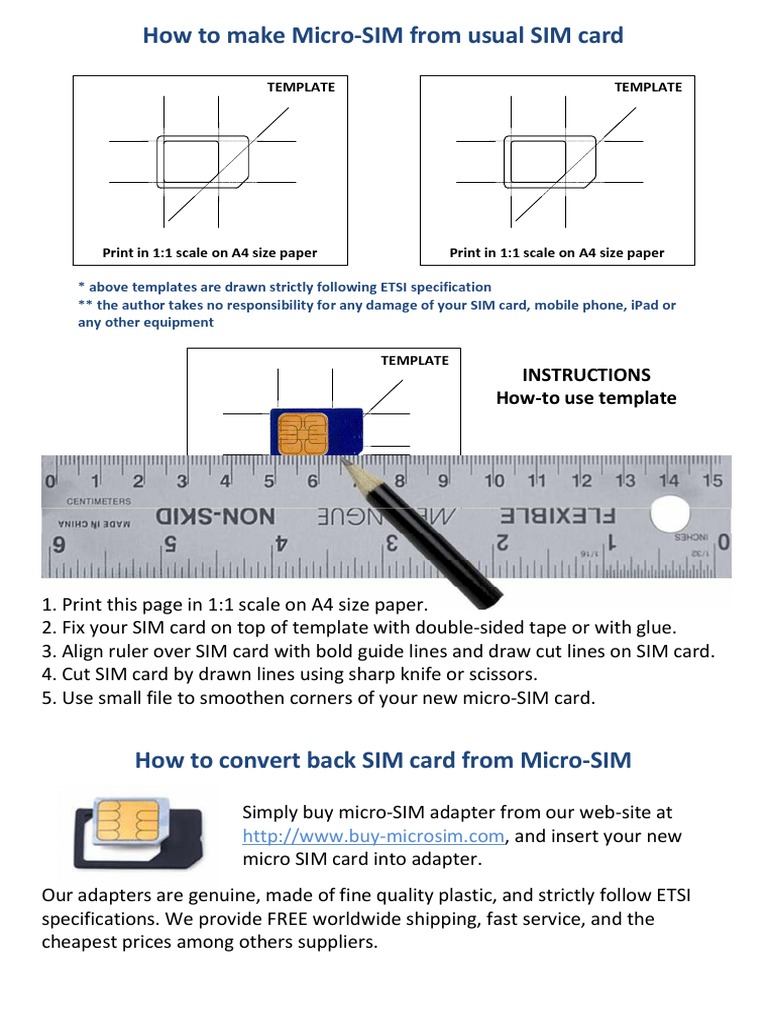 Micro Sim | PDF | Business