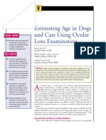 C+F-Estimating Age in Dogs and Cats Using Ocular Lens Examination