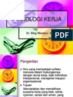 Psikologi Kerja