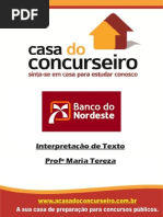 Apostila BNB2014 Int.detexto MariaTereza Site