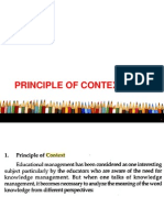 Report Priciples of Teaching