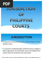 REPORT on Court Jurisdictions