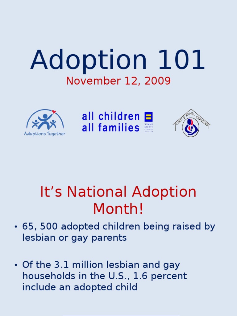 Adoption Options for LGBTQ Families | PDF | Adoption | Parent