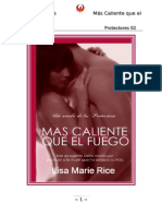 Mas Caliente Que El Fuego (Protectores 2) - Lisa Marie Rice