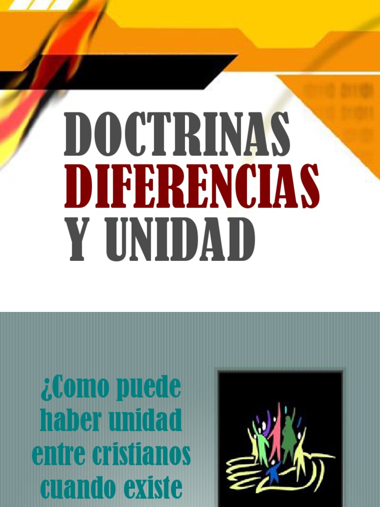 Diferencias en Doctrinas Cristianas | PDF | Cristo (título) | Salvación